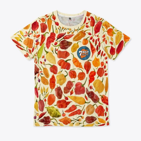 Harvest of Hot Peppers | Premium Unisex T-Shirt