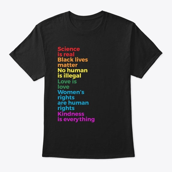 Science Is Real Black Lives Matter Apparel Streetwear Style Hot Right Now