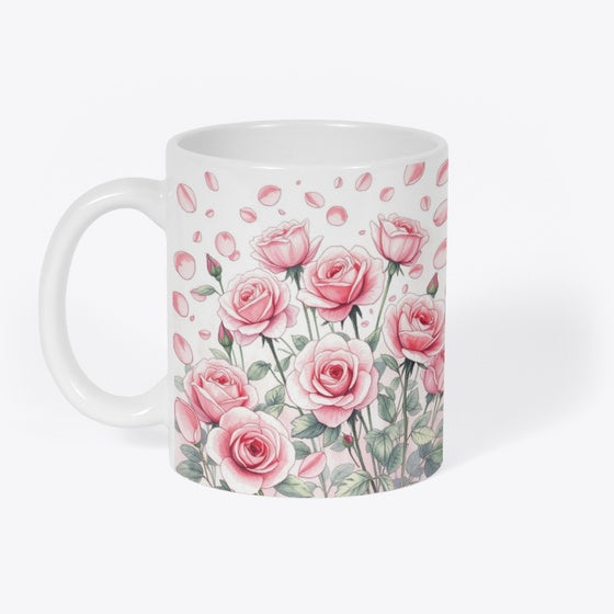 Cute Rose Mug Apparel Streetwear Style Fan Favorite
