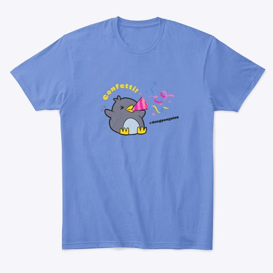 Dang Penguins Confetti Graphic T Shirt