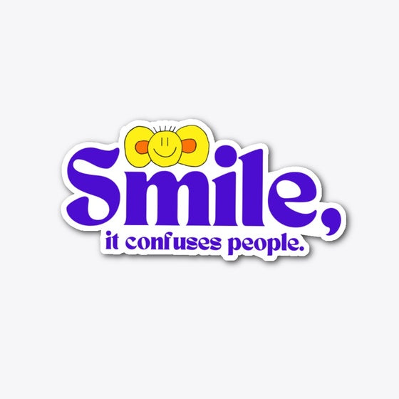 BBJ Smile it confuses people Apparel High Search Demand Gift Ready