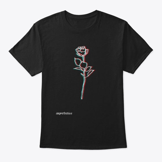 Imperfection Rose White | Premium Unisex T-Shirt