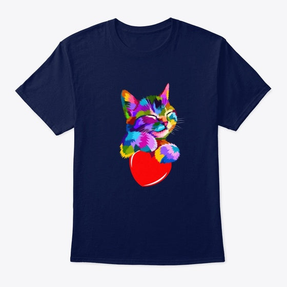 Draw Cats Smile Apparel Comfort Fit Everyday Wear