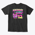 12th Birthday Roller Skating Graphic T Shirt