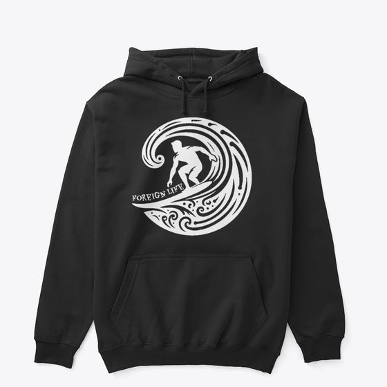 Foreign Life Twin White Icon | Fantasy Graphic Tee for Everyday Style