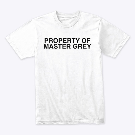 Property of Master Grey T-Shirt | Fantasy Graphic Tee for Everyday Style