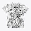 Cosmic mountain-full-print | Premium Unisex T-Shirt
