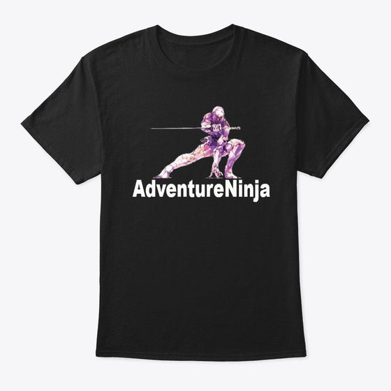 AdventureNinja Music Black Shirt