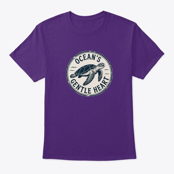 Ocean's Gentle Heart | Premium Unisex T-Shirt, Trending Graphic Tee
