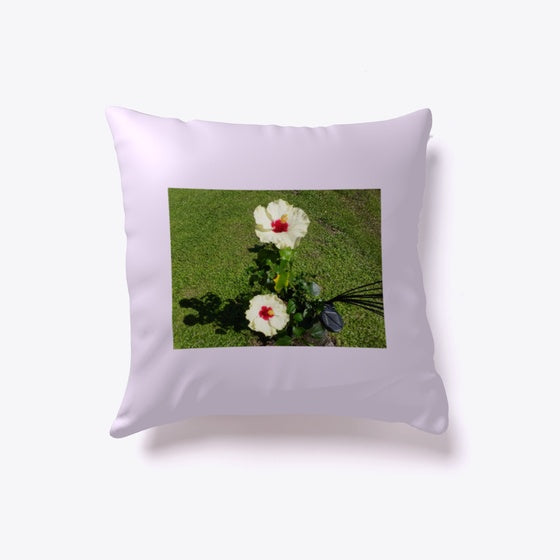White Hibiscus Get Graphic T Shirt