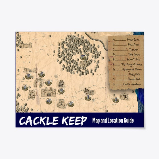 Cackle Keep Map Apparel Streetwear Style Everyday Wear
