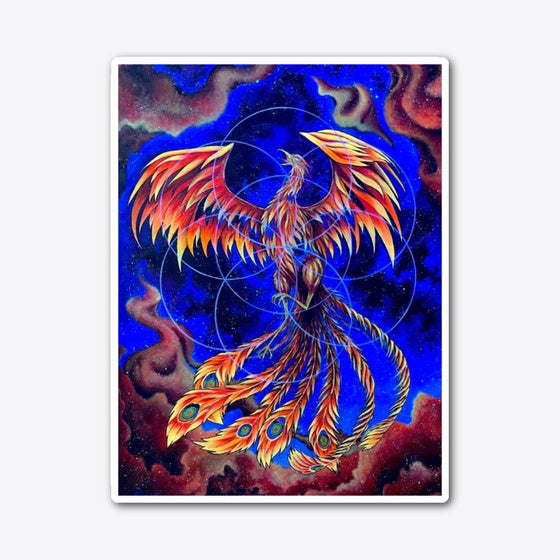 Vermilion Bird | Fantasy Graphic Tee for Everyday Style