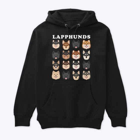 Lapphunds Faces | Premium Unisex T-Shirt, Trending Graphic Tee
