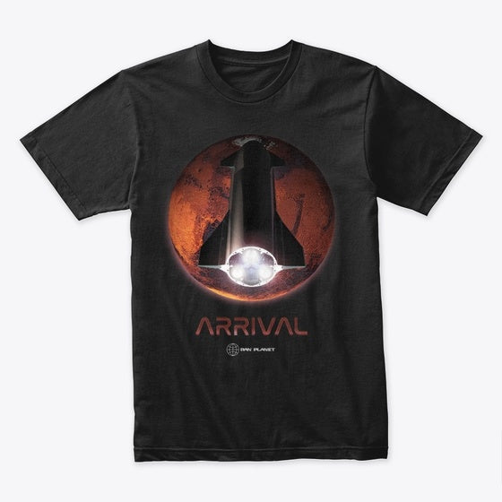 Hellas Planitia Double Print | Premium Unisex T-Shirt