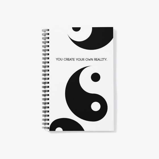 You Create Your Own Reality Notebook | Fantasy Graphic Tee for Everyday Style