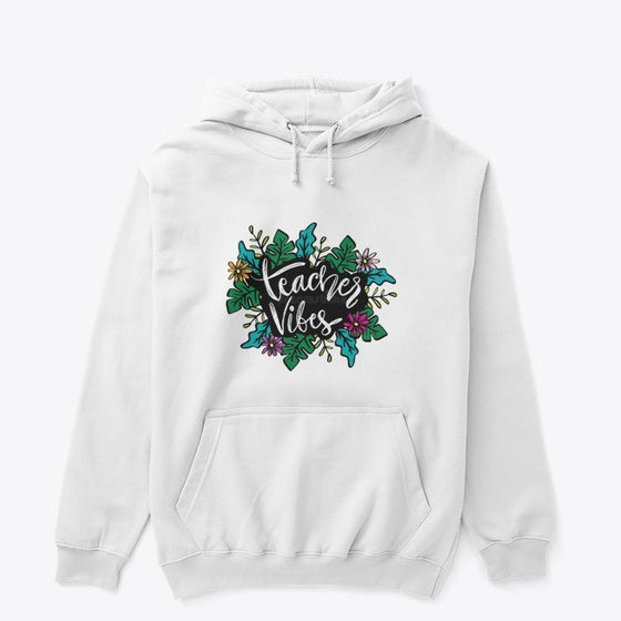 Teacher Vibes Hoodie Graphic T Shirt