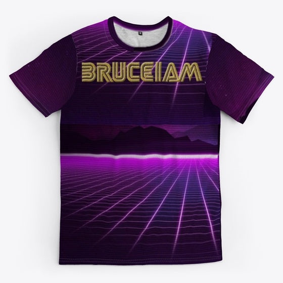 Bruce I Am Retrowave Shirt