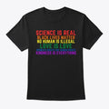 SCIENCE IS REAL BLACK LIVES MATTER Apparel High Search Demand Hot Right Now
