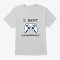 I Beat SimbaGamez Shirt Tote Bag Trending US Daily Wear