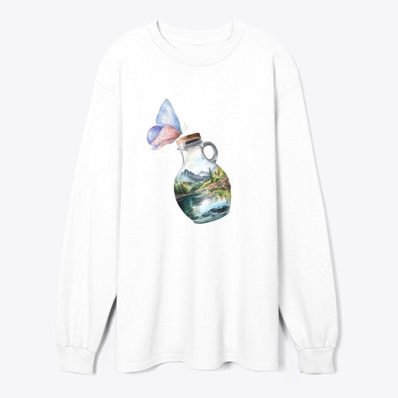 Beautiful Scenery in a glass jar Apparel High Search Demand Fan Favorite
