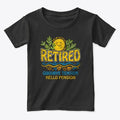 Retired Goodbye Tension Graphic T Shirt