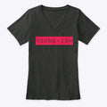 Young ish Premium V neck Apparel Premium Print Daily Wear