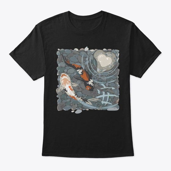 Peace - Koi Pond | Fantasy Graphic Tee for Everyday Style