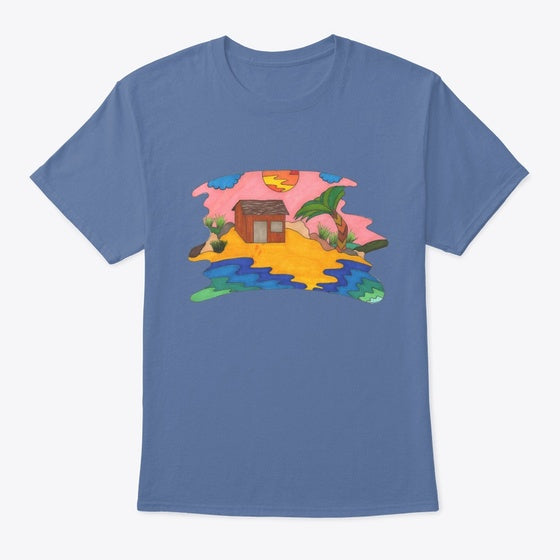 Beach Shack Away Graphic T Shirt