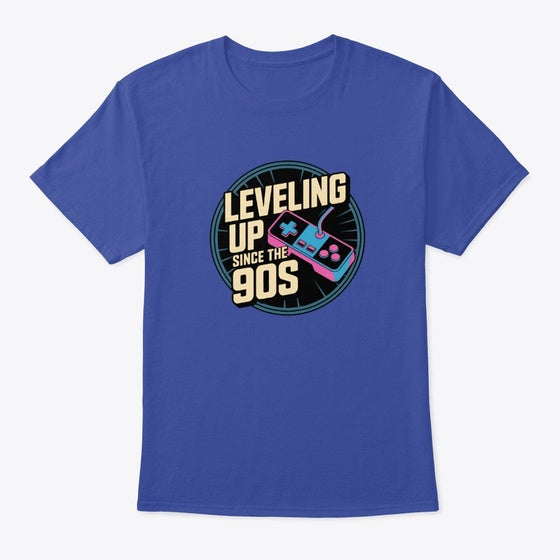 Leveling Up Since The 90s | Premium Unisex T-Shirt