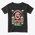 6th Birthday Prickly Cactus Graphic T Shirt