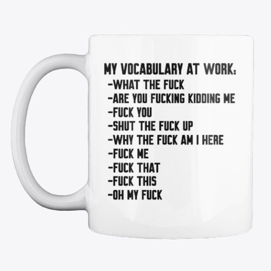 My Vocabulary at Work | Premium Unisex T-Shirt