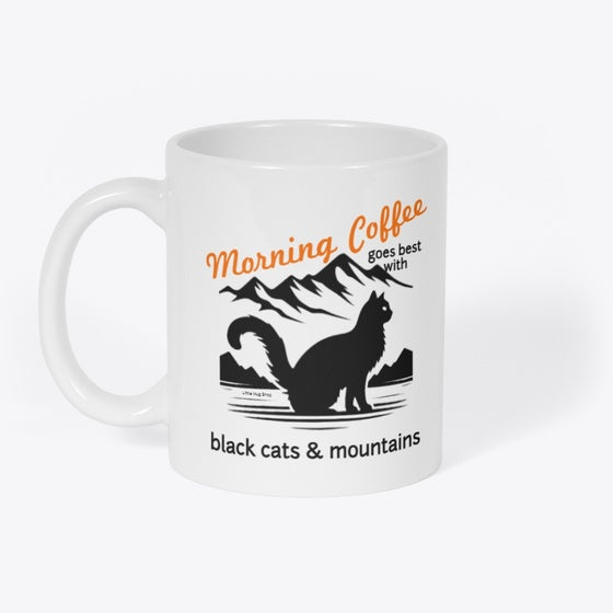 Coffee cats amp mountains mug Apparel Streetwear Style Fan Favorite