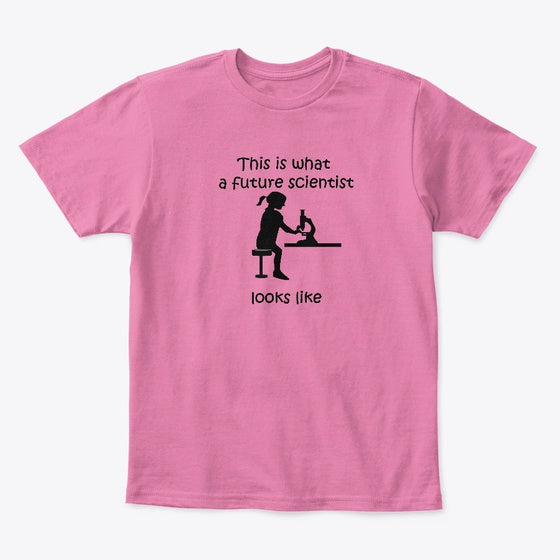 Future Scientist Microscope Graphic T Shirt