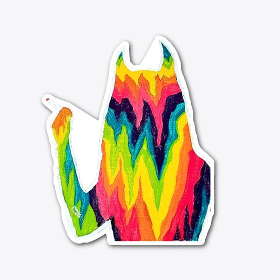 Rainbow smoke | Fantasy Graphic Tee for Everyday Style