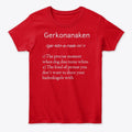 Gerkonanaken Women s Definition Shirt T Shirt Viral TikTok Find Everyday Wear