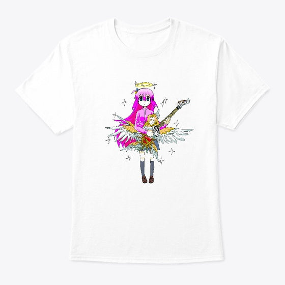 Bocchi Angel Guitar t-shirt | Fantasy Graphic Tee for Everyday Style
