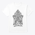 Ethiopian Cross White | Premium Unisex T-Shirt