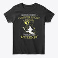Trust Com Sci Woman - FRONT | Premium Unisex T-Shirt