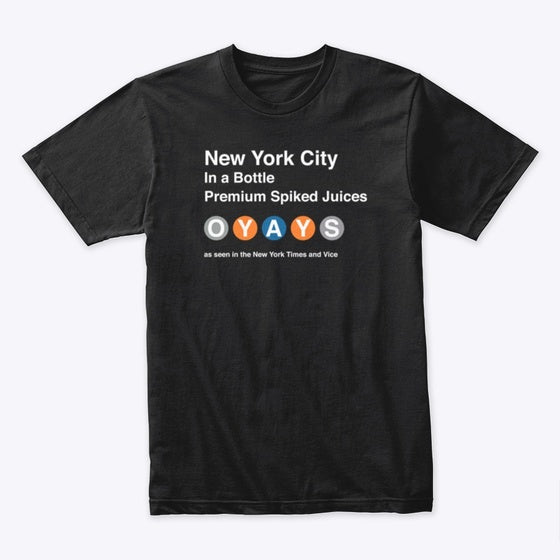 Oyays Subway Series Premium Tee | Premium Unisex T-Shirt, Trending Graphic Tee