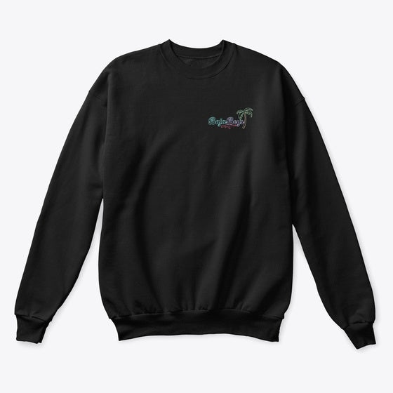 Baja Boys Neon Logo Sweatshirt | Fantasy Graphic Tee for Everyday Style