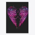 Breast Cancer Wings Bling Shiny Apparel Comfort Fit Fan Favorite