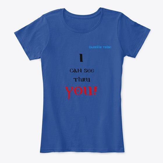 I can see thru YOU | Premium Unisex T-Shirt