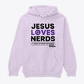 Jesus Loves Nerds Apparel Comfort Fit Gift Ready