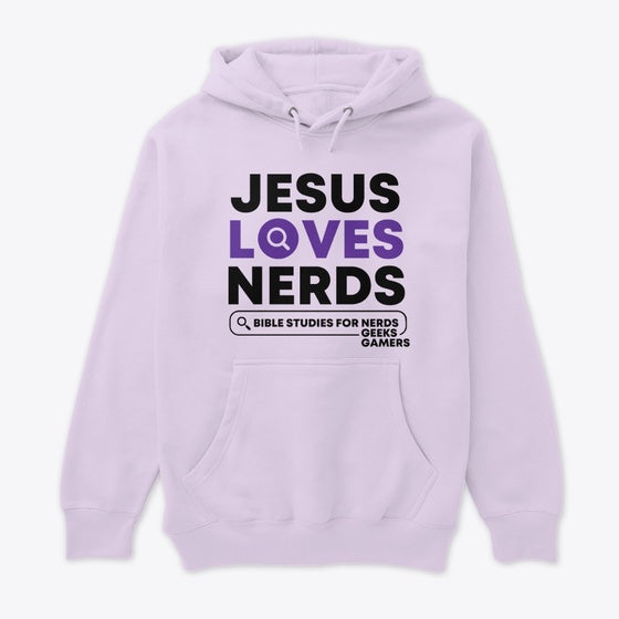 Jesus Loves Nerds Apparel Comfort Fit Gift Ready
