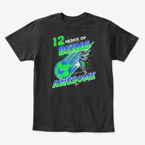 12th Birthday Soccer Graphic T Shirt