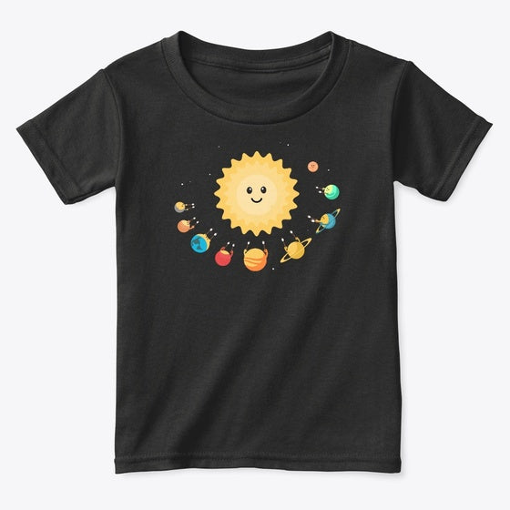 Planets Toasting Marshmallows Graphic T Shirt