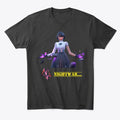 Nightwar Evie | Fantasy Graphic Tee for Everyday Style