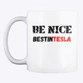 BE NICE MUG WHITE Apparel Viral TikTok Daily Wear