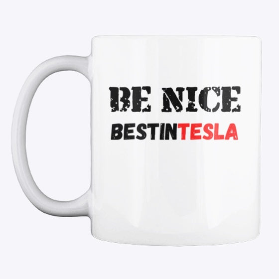 BE NICE MUG WHITE Apparel Viral TikTok Daily Wear