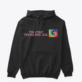 TYE DYED TRAVELING GAL PULLOVER HOODIE